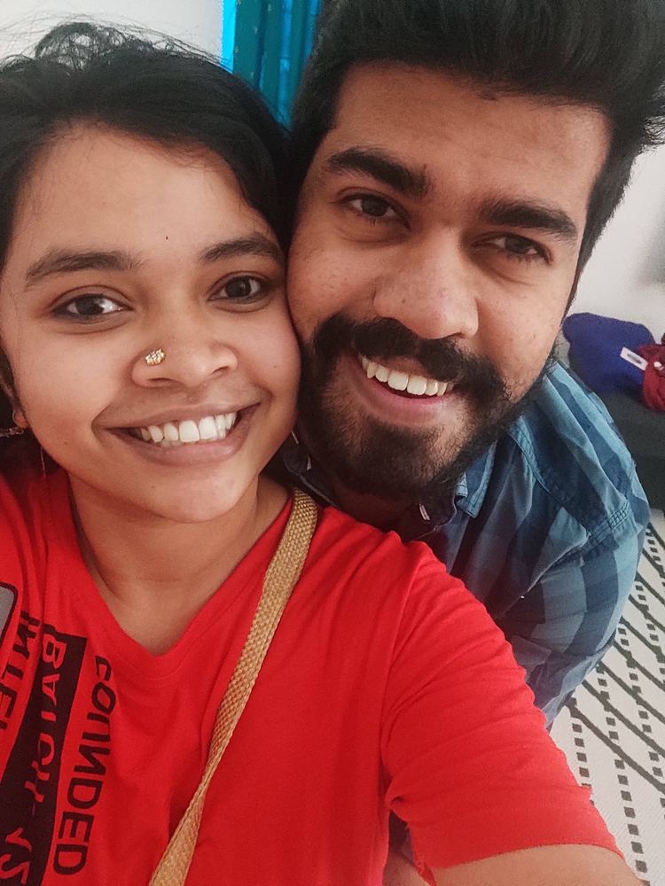 Priyanka and Karthik, early days